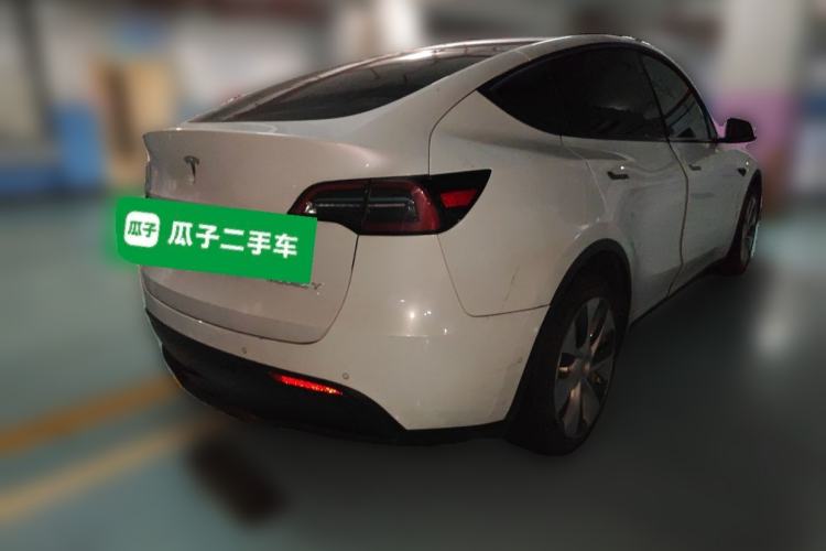 Used Tesla Model Y 2021 Standard Range Rear-Wheel Drive Version Rear Right 45 Deg