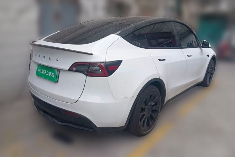 Used Tesla Model Y 2021 Standard Range Rear-Wheel Drive Version Rear Right 45 Deg