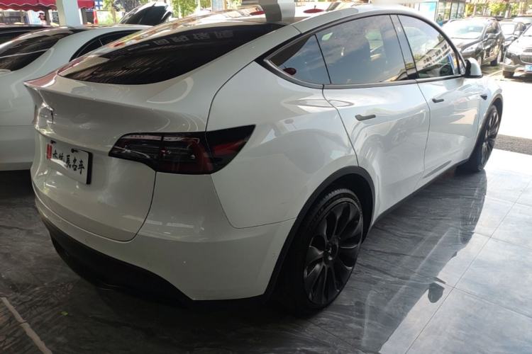 Used Tesla Model Y 2021 Long-Range All-Wheel-Drive Version 3D7 Rear Right 45 Deg