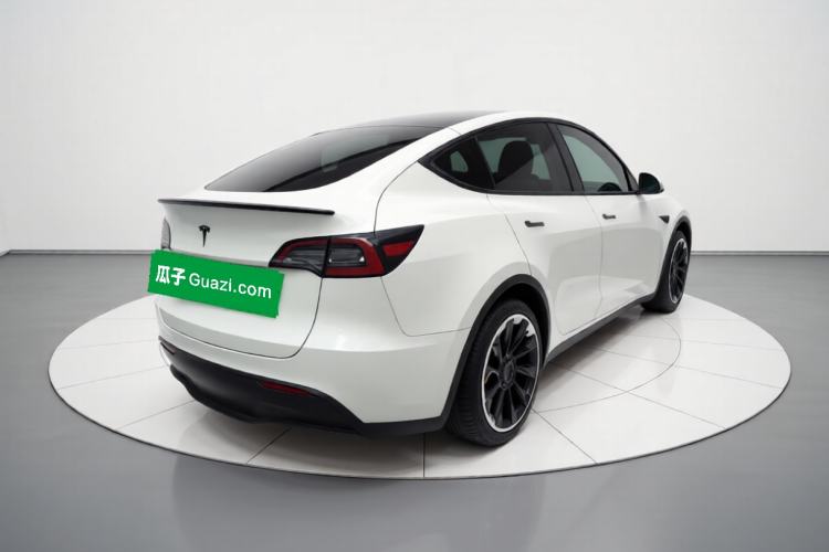 Used Tesla Model Y 2021 Standard Range Rear-Wheel Drive Version Rear Right 45 Deg