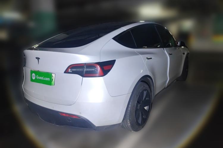 Used Tesla Model Y 2021 Standard Range Rear-Wheel Drive Version Rear Right 45 Deg