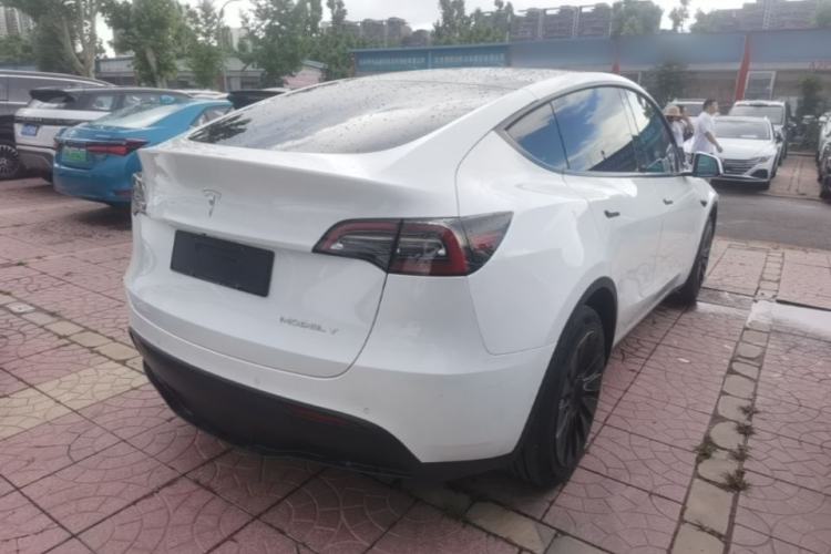 Used Tesla Model Y 2021 Long-Range All-Wheel-Drive Version Rear Right 45 Deg