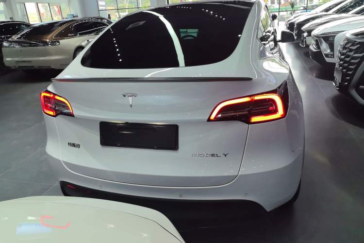 Used Tesla Model Y 2021 Revised Version 2 Long-Range All-Wheel-Drive Edition Rear