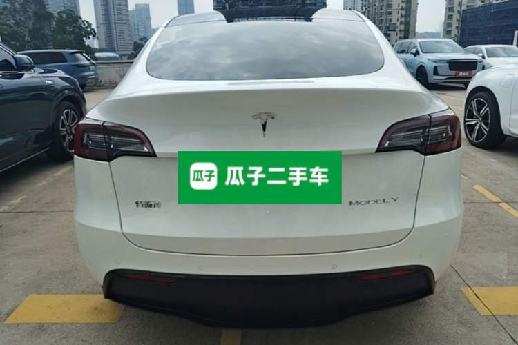 Used Tesla Model Y 2021 Standard Range Rear-Wheel Drive Version Rear