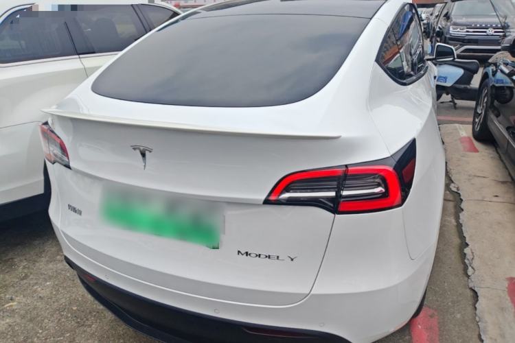 Used Tesla Model Y 2021 Long-Range All-Wheel-Drive Version 3D7 Rear