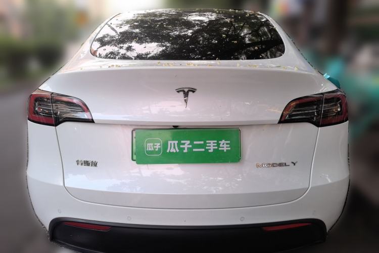 Used Tesla Model Y 2021 Long-Range All-Wheel-Drive Version Rear