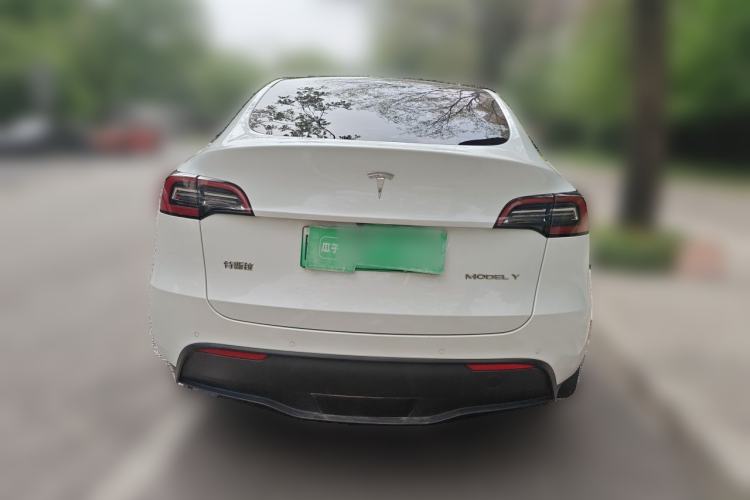Used Tesla Model Y 2021 Long-Range All-Wheel-Drive Version 3D7 Rear