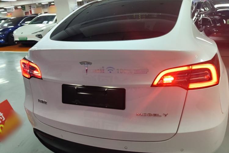 Used Tesla Model Y 2021 Standard Range Rear-Wheel Drive Version Rear