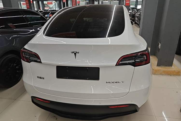 Used Tesla Model Y 2021 Revised Version 2 Long-Range All-Wheel-Drive Edition Rear