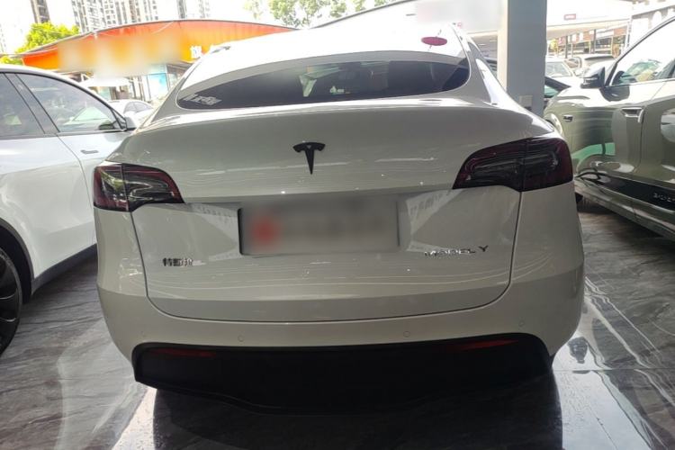 Used Tesla Model Y 2021 Long-Range All-Wheel-Drive Version Rear