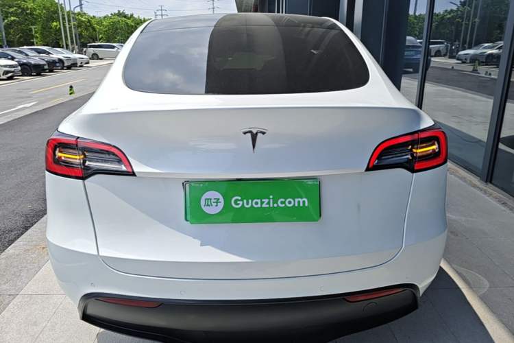 Used Tesla Model Y 2021 Long-Range All-Wheel-Drive Version Rear