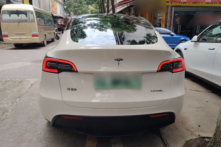 Used Tesla Model Y 2021 Long-Range All-Wheel-Drive Version Rear