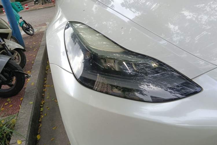Used Tesla Model Y 2021 Standard Range Rear-Wheel Drive Version Right Front Headlight