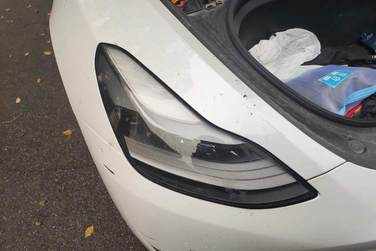 Used Tesla Model Y 2021 Standard Range Rear-Wheel Drive Version Right Front Headlight