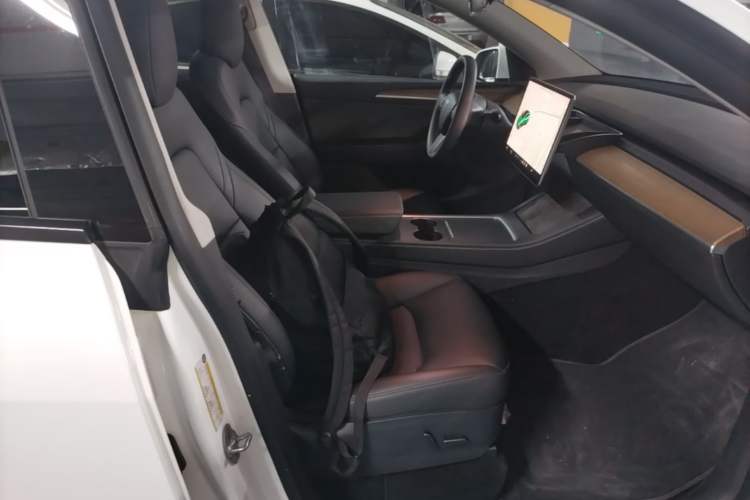 Used Tesla Model Y 2021 Standard Range Rear-Wheel Drive Version Right Front Seat