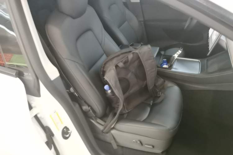 Used Tesla Model Y 2021 Long-Range All-Wheel-Drive Version 3D7 Right Front Seat