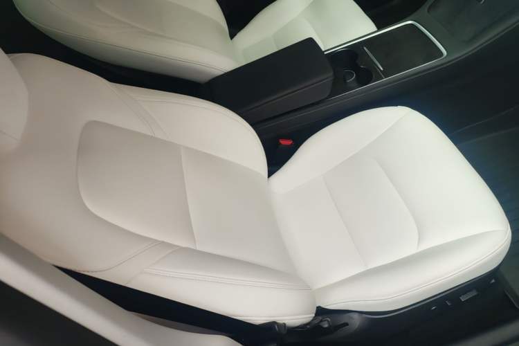 Used Tesla Model Y 2021 Long-Range All-Wheel-Drive Version 3D7 Right Front Seat