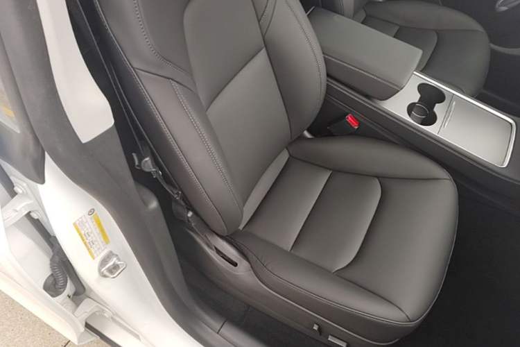 Used Tesla Model Y 2021 Standard Range Rear-Wheel Drive Version Right Front Seat