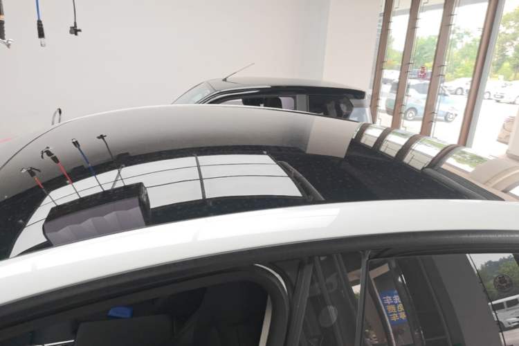 Used Tesla Model Y 2021 Long-Range All-Wheel-Drive Version Roof