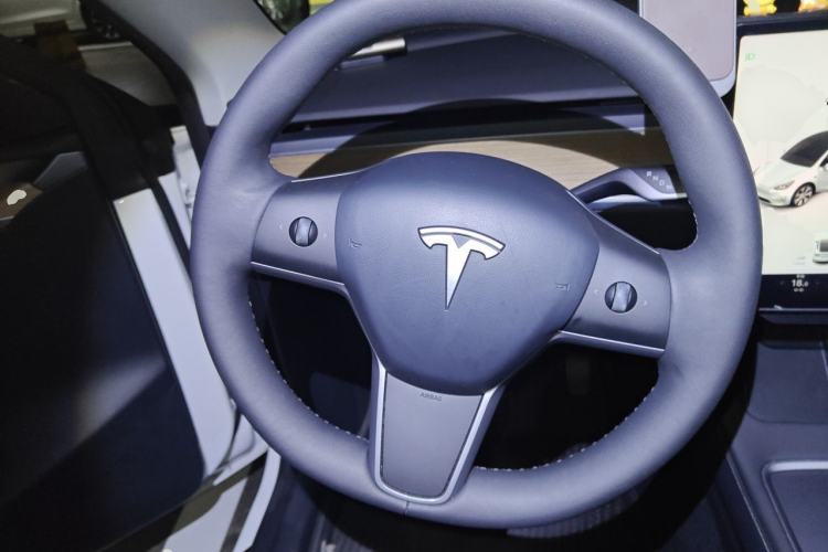 Used Tesla Model Y 2021 Standard Range Rear-Wheel Drive Version Steering Wheel