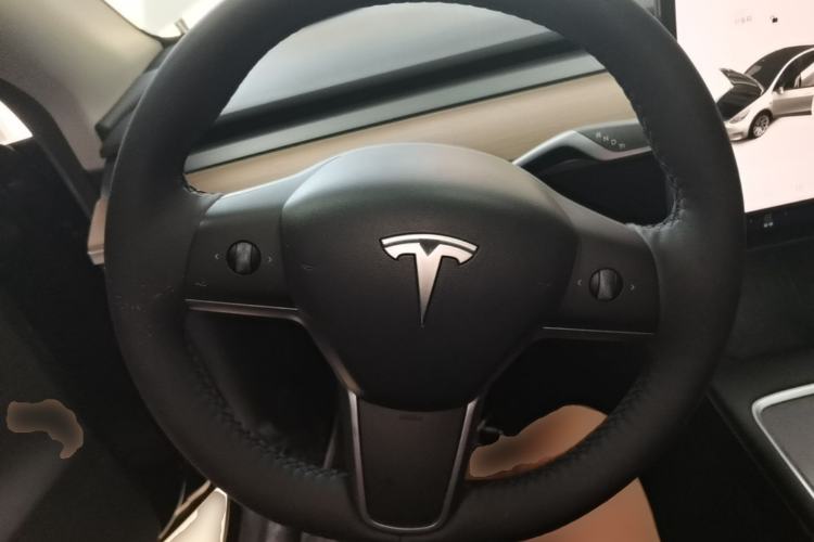 Used Tesla Model Y 2021 Standard Range Rear-Wheel Drive Version Steering Wheel