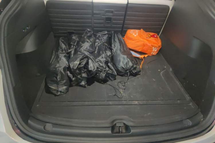 Used Tesla Model Y 2021 Standard Range Rear-Wheel Drive Version Trunk