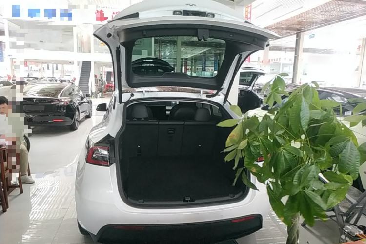 Used Tesla Model Y 2021 Long-Range All-Wheel-Drive Version Trunk