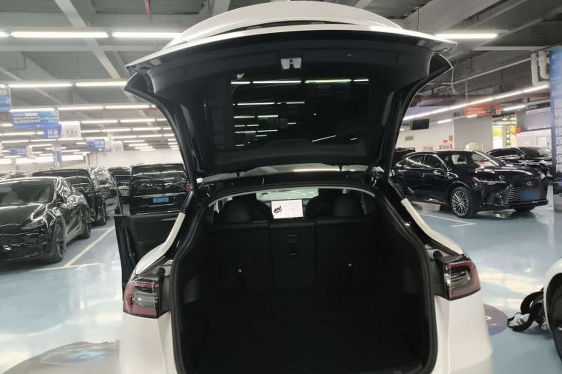 Used Tesla Model Y 2021 Standard Range Rear-Wheel Drive Version Trunk