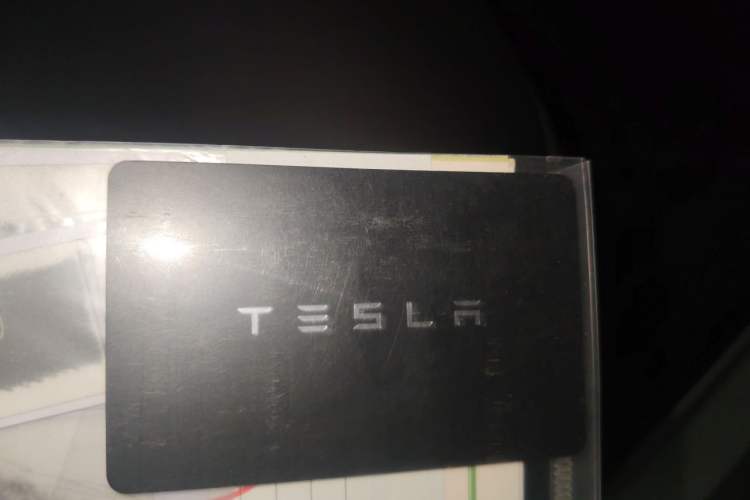 Used Tesla Model Y 2021 Standard Range Rear-Wheel Drive Version Vehicle Key