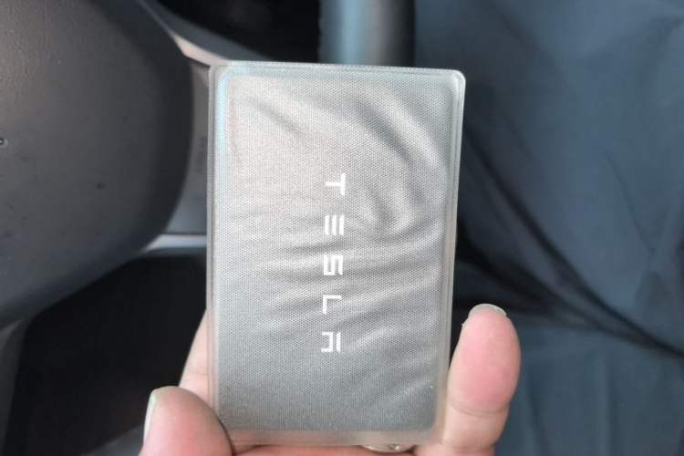 Used Tesla Model Y 2021 Standard Range Rear-Wheel Drive Version Vehicle Key