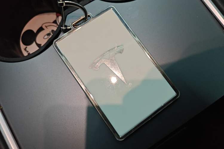 Used Tesla Model Y 2021 Long-Range All-Wheel-Drive Version Vehicle Key