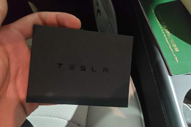 Used Tesla Model Y 2021 Standard Range Rear-Wheel Drive Version Vehicle Key