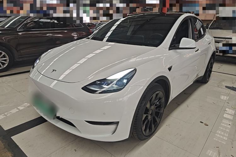Used Tesla Model Y 2021 Long-Range All-Wheel-Drive Version Guazi used car, China used car export, Used car for sale, Used Tesla cars, Cheapest cars for sale, Electric vehicle, New energy car
