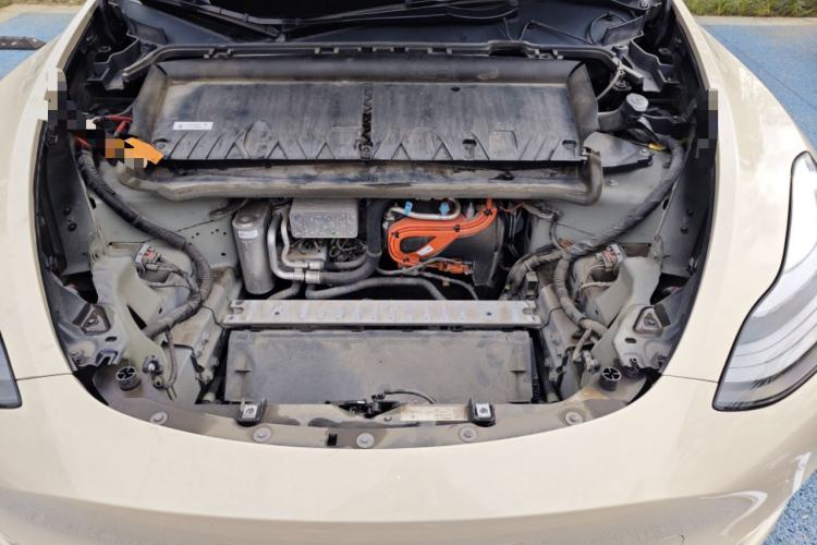 Used Tesla Model Y 2021 Standard Range Rear-Wheel Drive Version Engine Bay