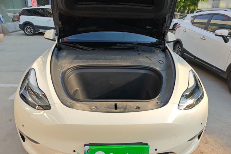 Used Tesla Model Y 2021 Standard Range Rear-Wheel Drive Version Engine Bay