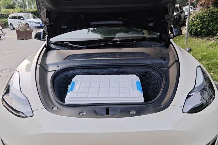 Used Tesla Model Y 2021 Standard Range Rear-Wheel Drive Version Engine Bay