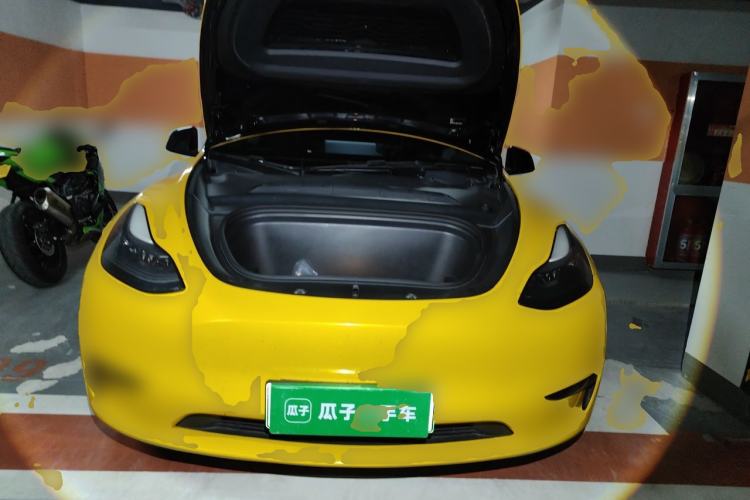 Used Tesla Model Y 2021 Standard Range Rear-Wheel Drive Version Engine Bay
