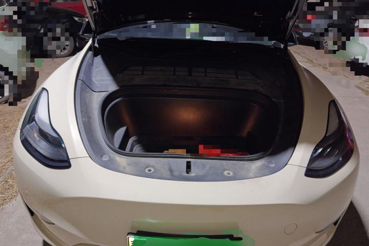 Used Tesla Model Y 2021 Standard Range Rear-Wheel Drive Version Engine Bay