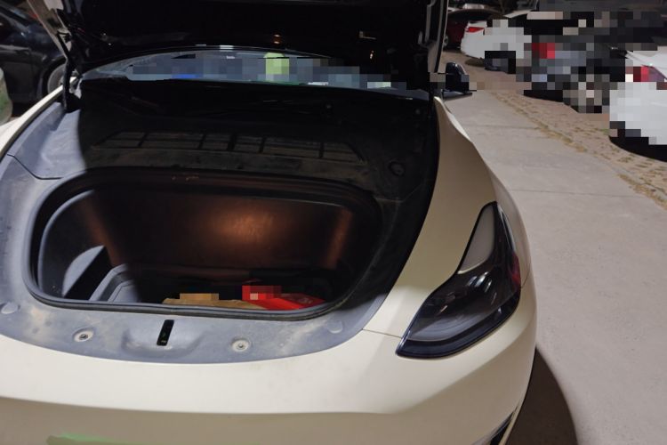 Used Tesla Model Y 2021 Standard Range Rear-Wheel Drive Version Engine Bay Left