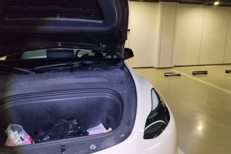 Used Tesla Model Y 2021 Standard Range Rear-Wheel Drive Version Engine Bay Left