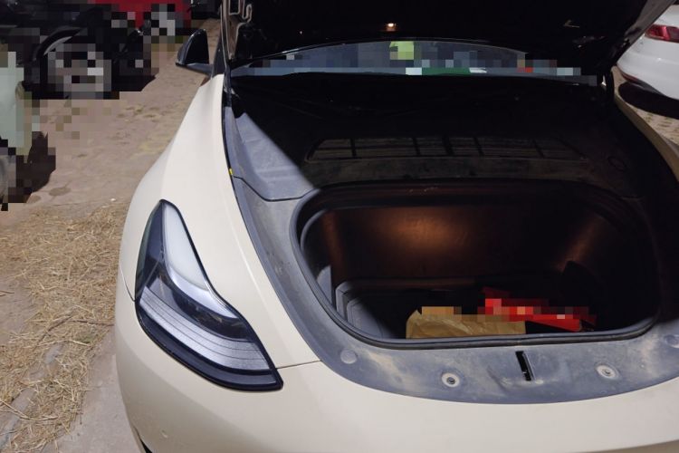 Used Tesla Model Y 2021 Standard Range Rear-Wheel Drive Version Engine Bay Right