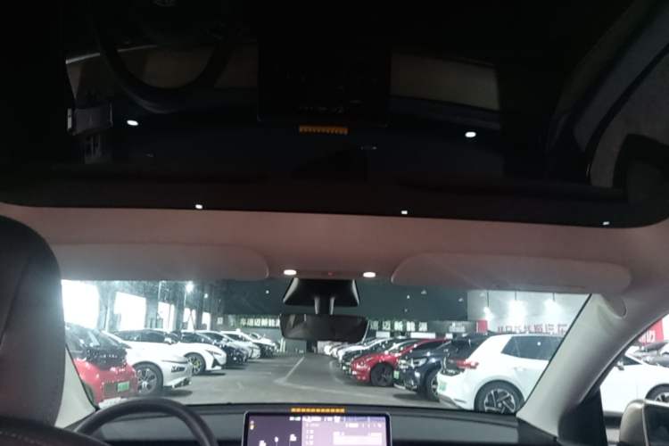 Used Tesla Model Y 2021 Standard Range Rear-Wheel Drive Version Headliner