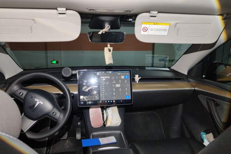 Used Tesla Model Y 2021 Standard Range Rear-Wheel Drive Version Headliner
