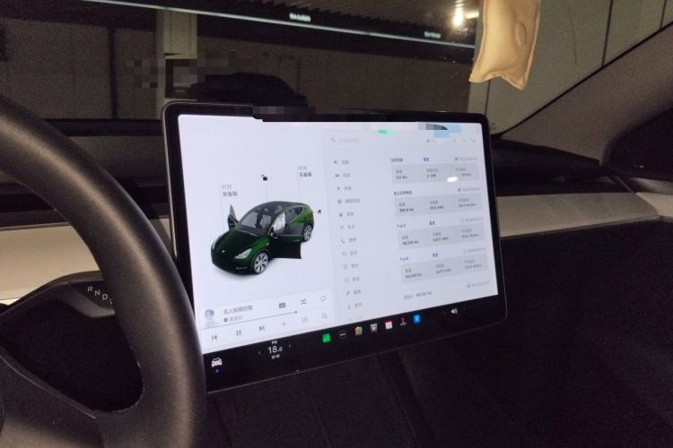 Used Tesla Model Y 2021 Standard Range Rear-Wheel Drive Version Instrument Cluster