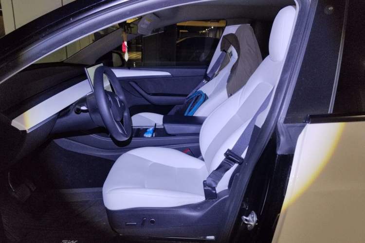 Used Tesla Model Y 2021 Standard Range Rear-Wheel Drive Version Left Front Seat