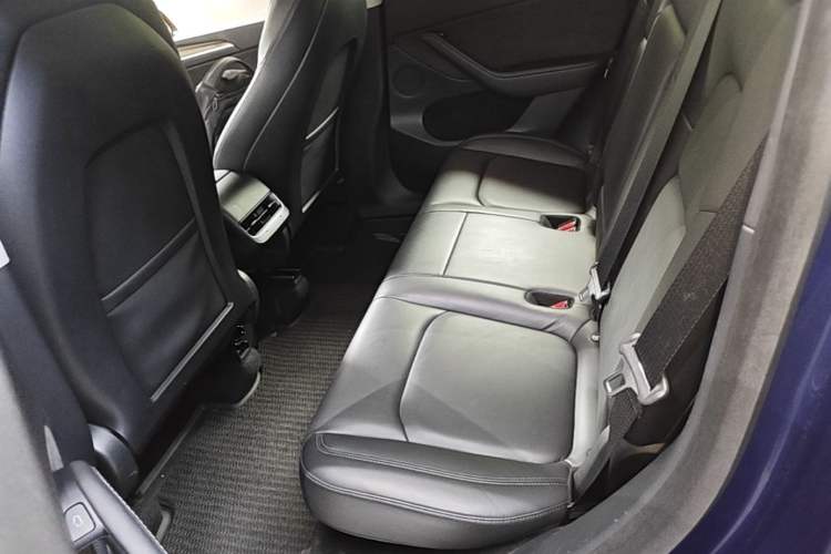 Used Tesla Model Y 2021 Long-Range All-Wheel-Drive Version Left Rear Seat