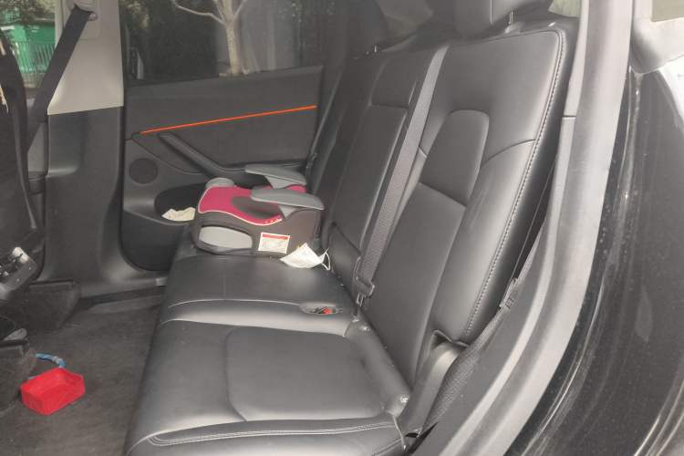 Used Tesla Model Y 2021 Standard Range Rear-Wheel Drive Version Left Rear Seat