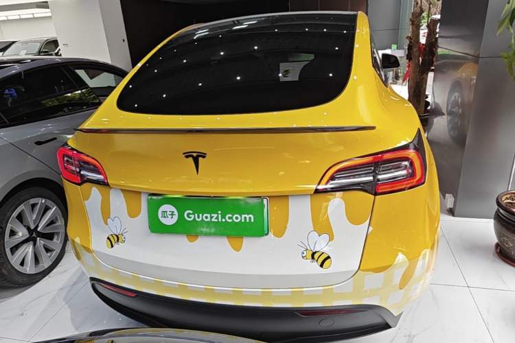 Used Tesla Model Y 2021 Long-Range All-Wheel-Drive Version Rear