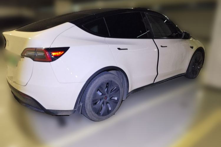 Used Tesla Model Y 2021 Standard Range Rear-Wheel Drive Version Rear Right 45 Deg