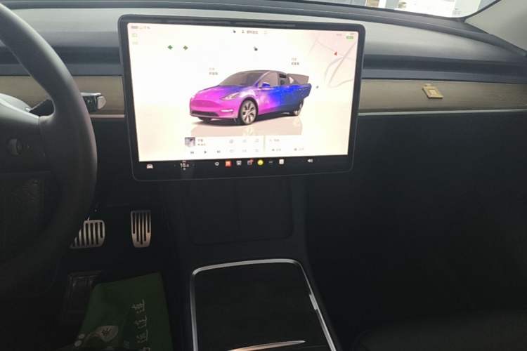 Used Tesla Model Y 2022 Rear-Wheel-Drive Version Audio And AC Panel
